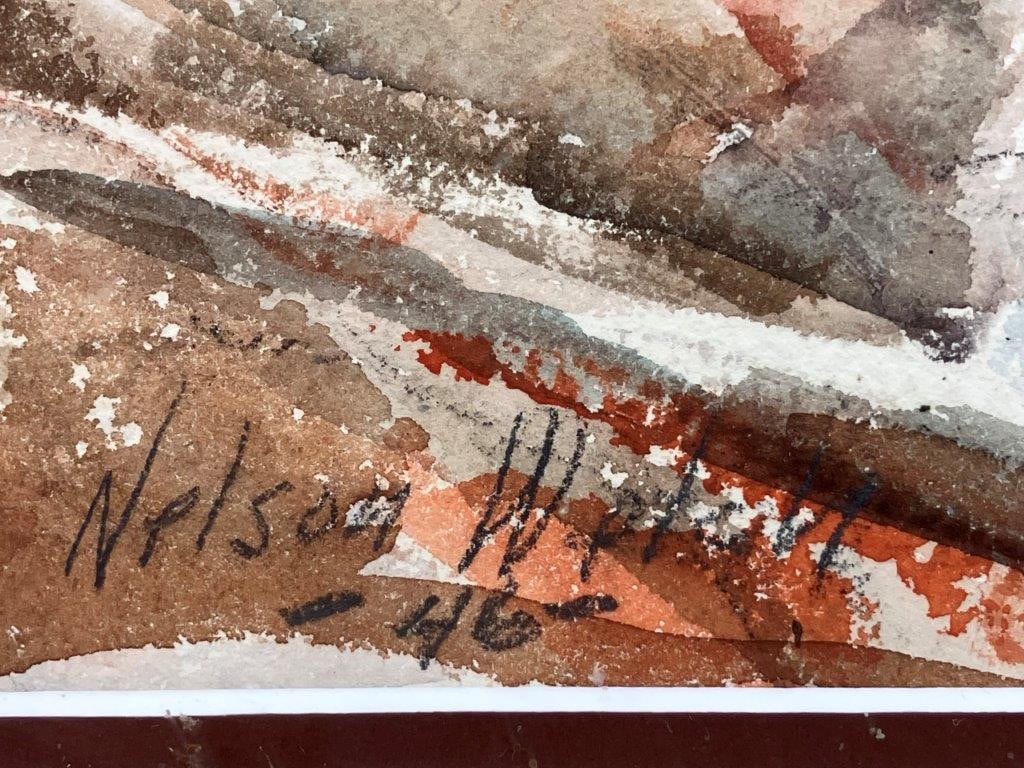 Southern Coastal Boat Watercolor Painting - 4