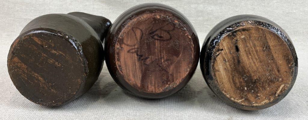 Three Miniature Pottery Pitchers - 11