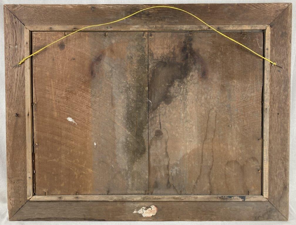 National Fire Insurance Co. Eglomise Glass Trade Sign - 10