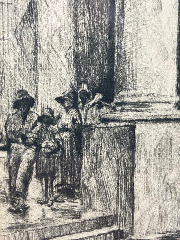 Elizabeth O'Neill Verner “St. Philip’s in the Rain” Charleston Print - 3