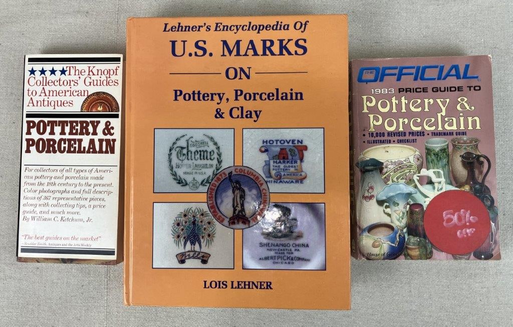 Three Pottery Reference Books (1 of 9)