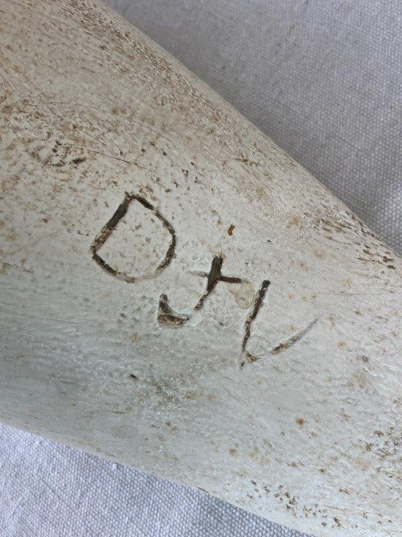 Polychromed Folk Art Shorebird - 10