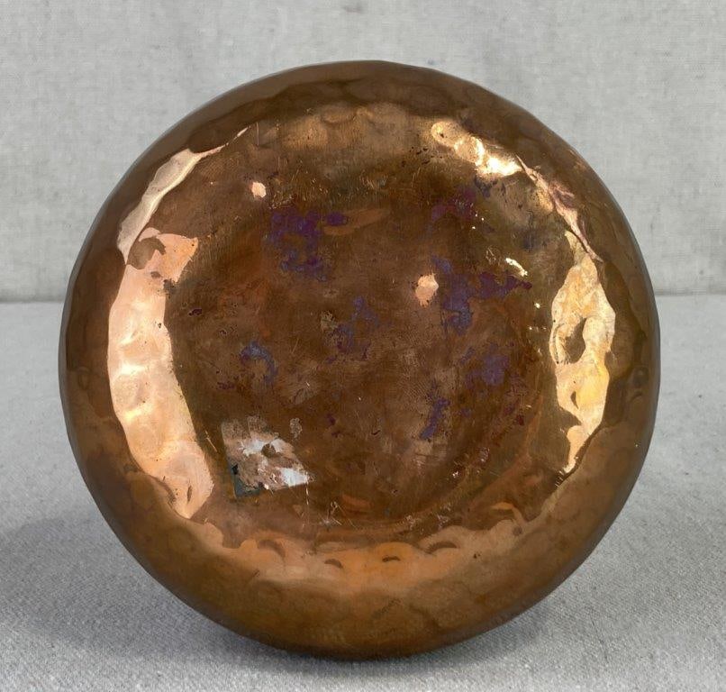 Small Copper Cauldron Pot - 7