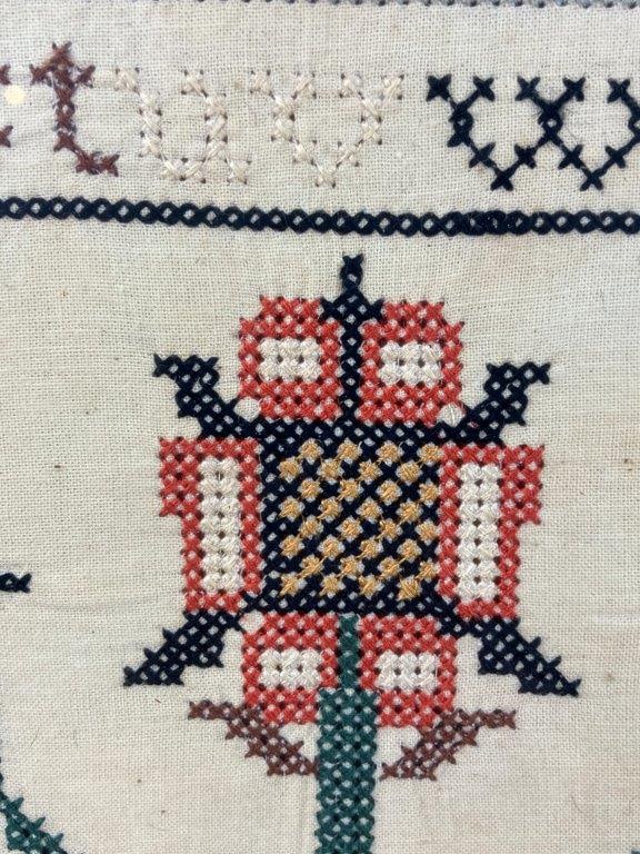 19th Century Needlepoint Sampler - 3