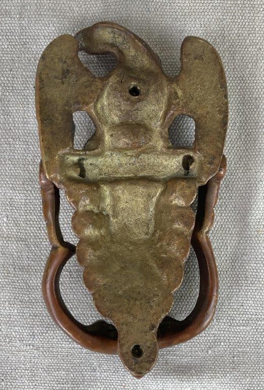 Cast Bronze Eagle Door Knocker - 4