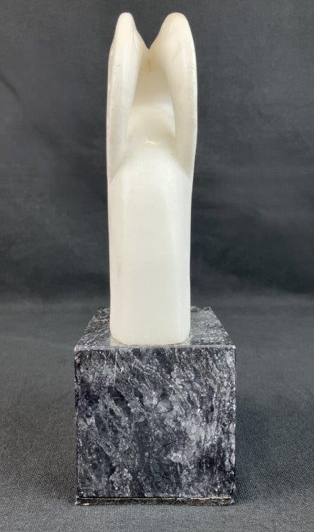 Alabaster Ram’s Head Bookend - 4