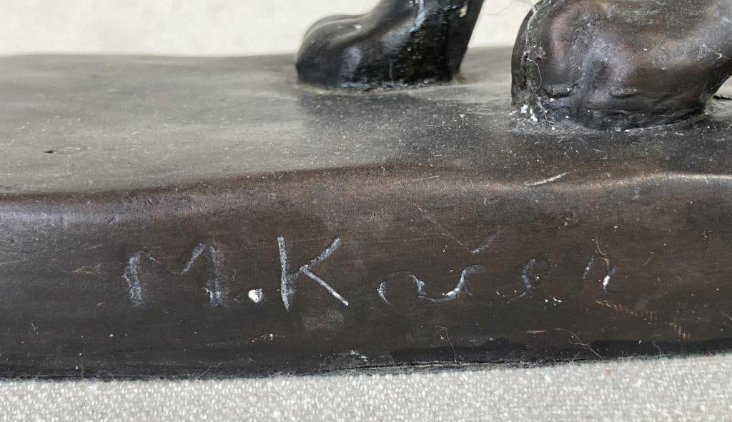 Early 20th Century Art Deco Panther Trophy - 7