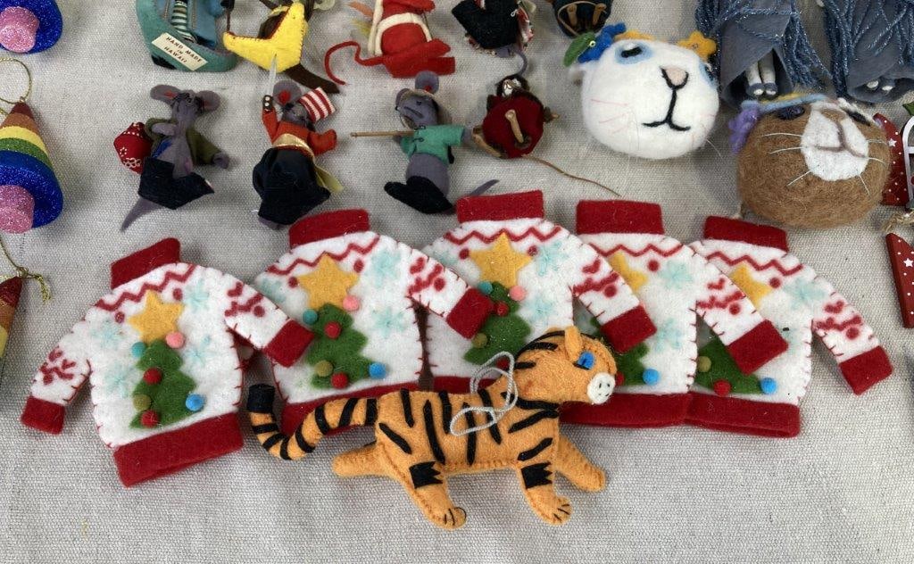 Collection of Christmas Ornaments - 8