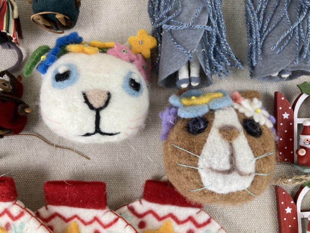 Collection of Christmas Ornaments - 9