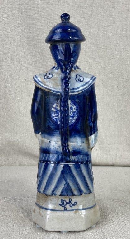 Chinese Painted Porcelain Figure - 7