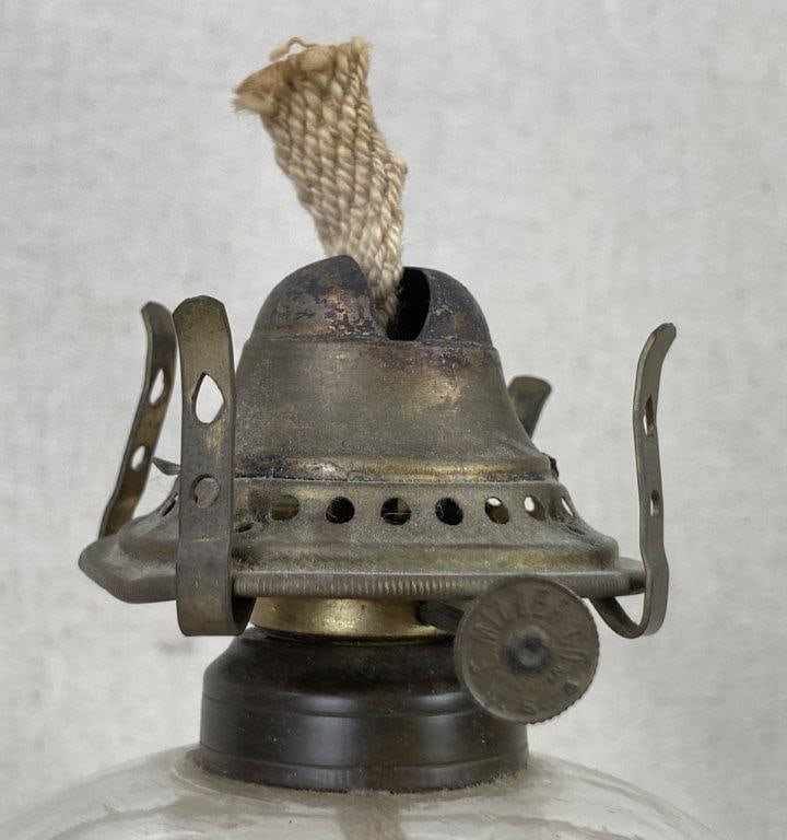 19th Century Make Do Oil Lamp - 5
