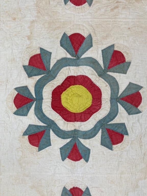Rose Pattern Quilt - 2