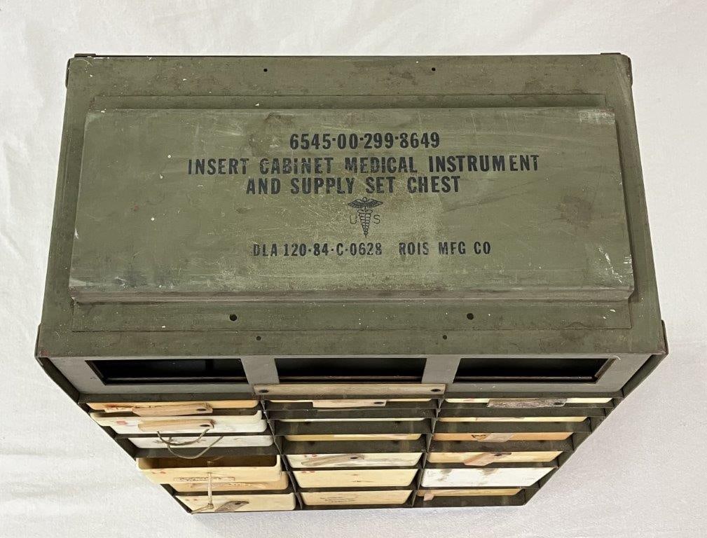 Military Medical Supply Cabinet - 2