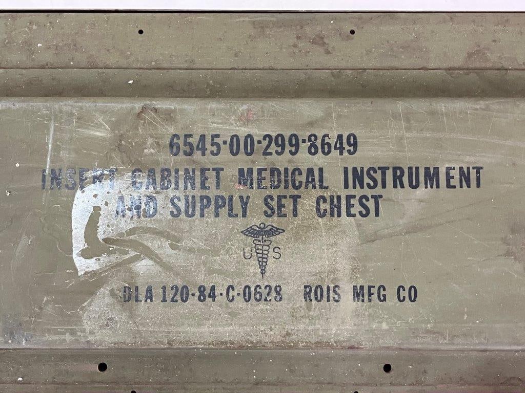 Military Medical Supply Cabinet - 3