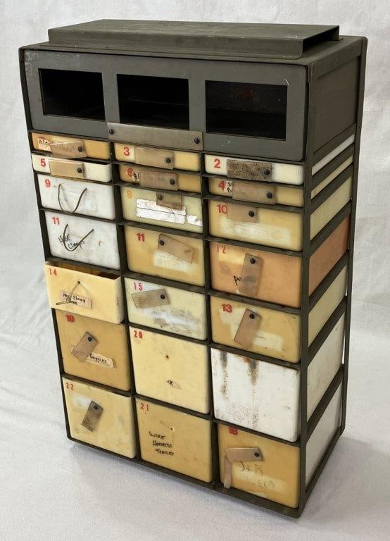 Military Medical Supply Cabinet - 5