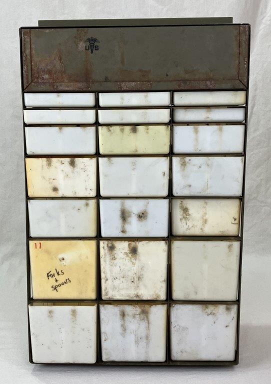Military Medical Supply Cabinet - 8