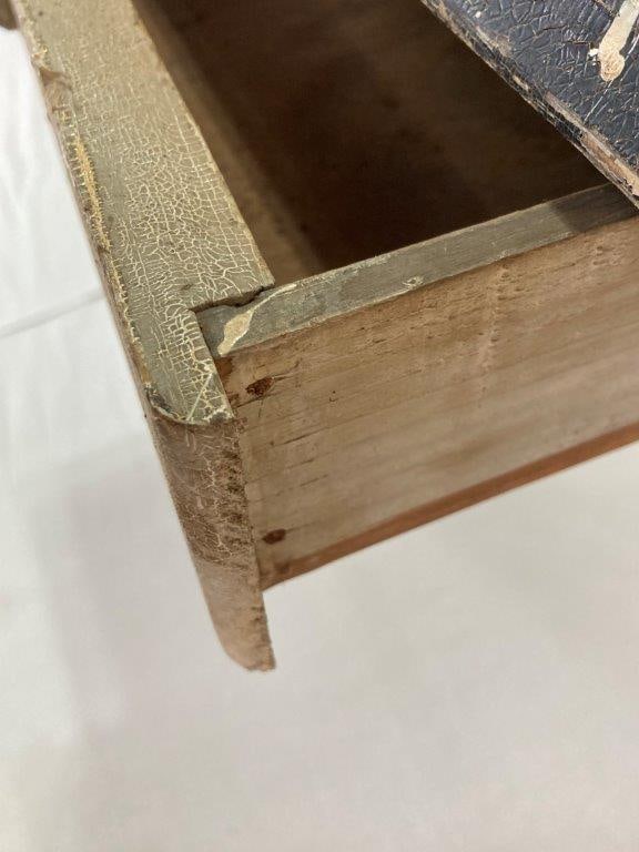 Country Painted One Drawer Stand - 4