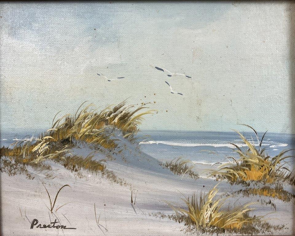 Beachscape Oil Painting - 2