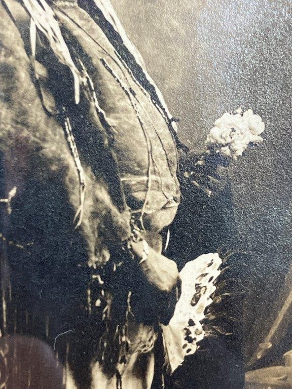 Native American Cheyenne Portrait Photograph - 4