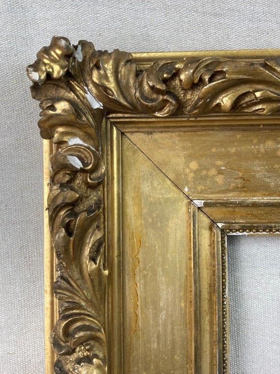 19th Century Baroque Style Gilt Frame - 4