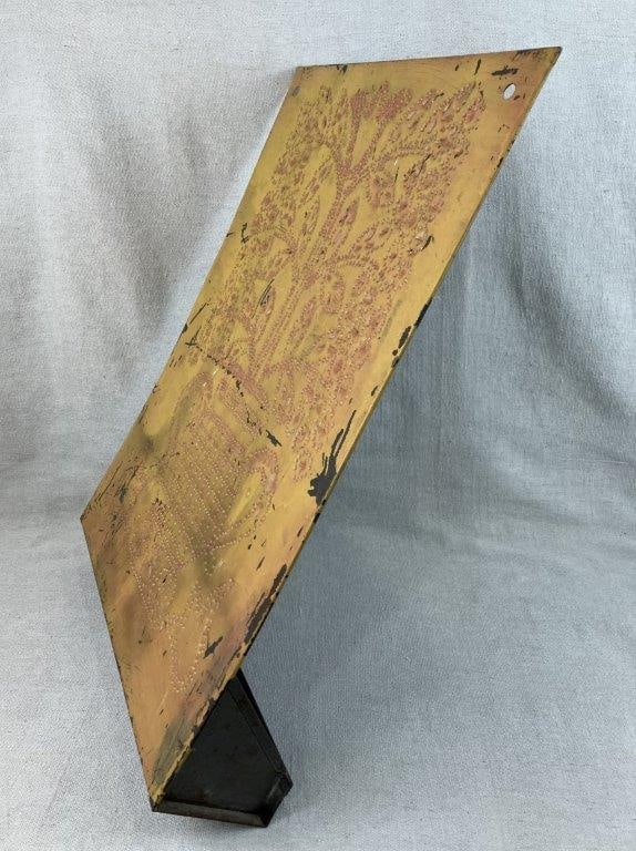 Punched Tin Rolling Pin Rack - 5