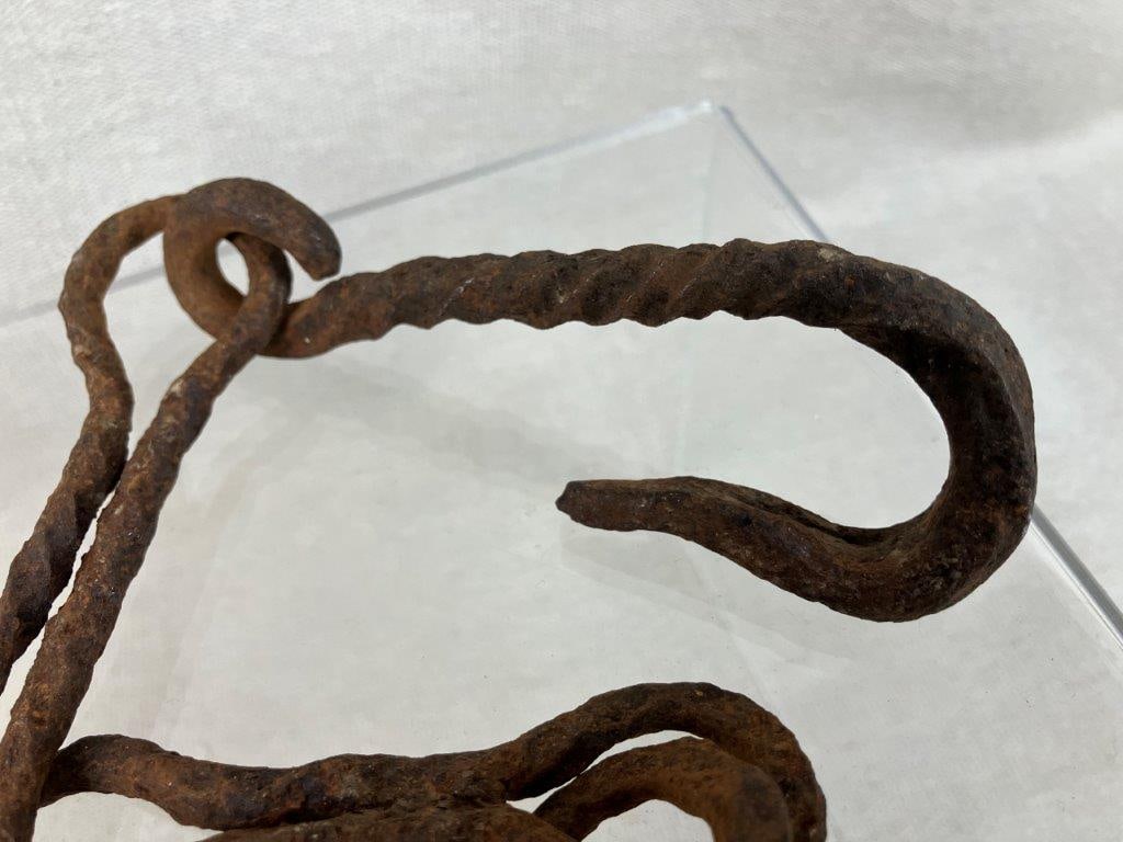 Wrought Iron Meat Hooks - 2