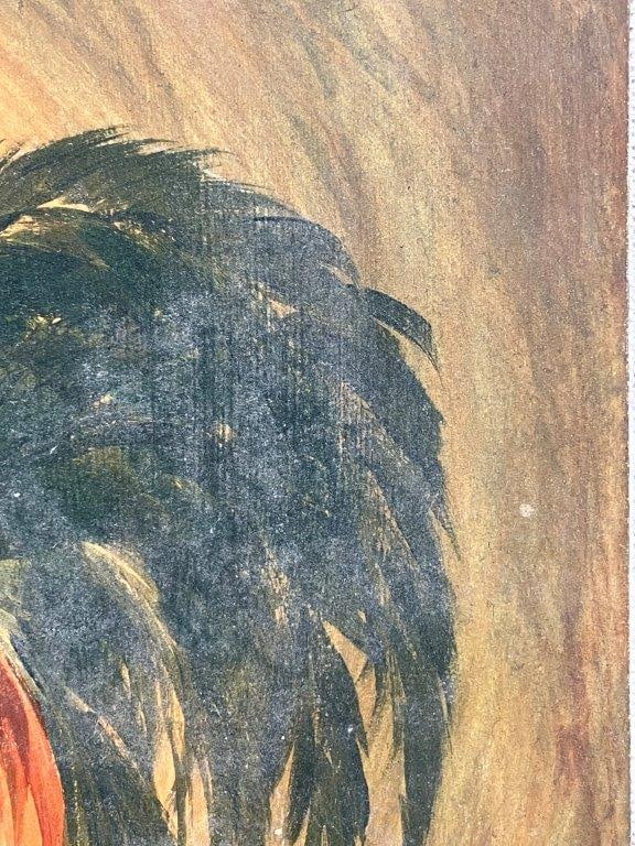 Folk Art Rooster Painting - 3