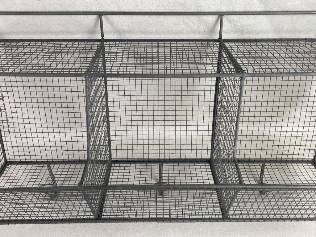 Wire Mesh Wall Cubbies - 2