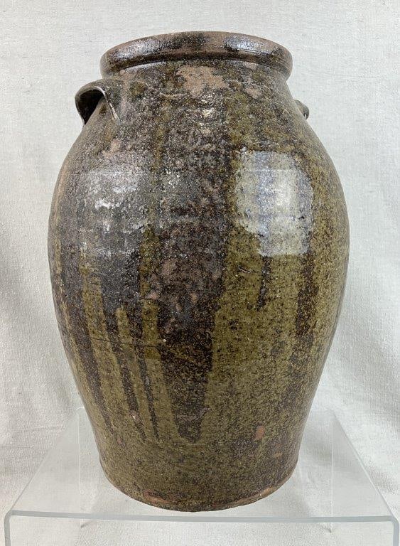 Southern Alkaline Glaze Storage Jar - 2