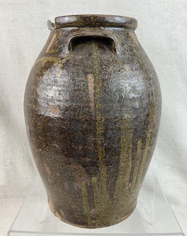 Southern Alkaline Glaze Storage Jar - 5