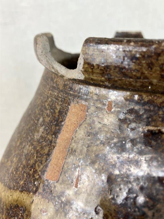 Southern Alkaline Glaze Storage Jar - 6