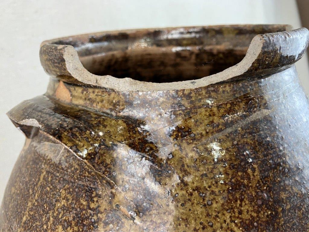 Southern Alkaline Glaze Storage Jar - 9