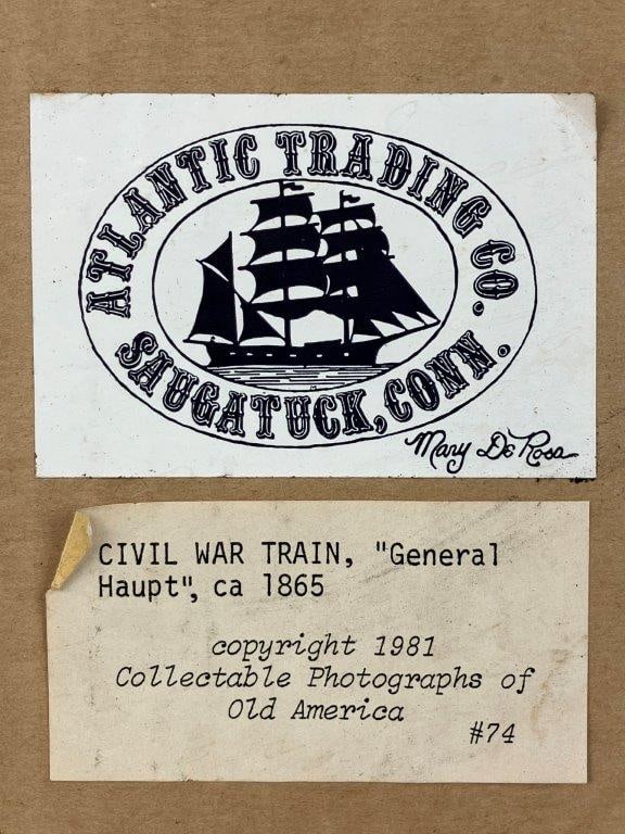 Civil War Train General Haupt Photograph - 8