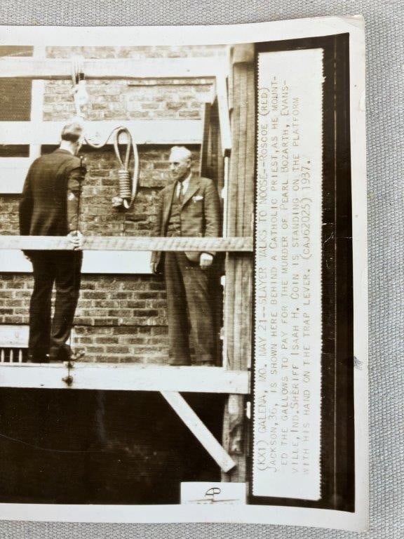 Roscoe “Red” Jackson Execution Photograph, 1937 - 2