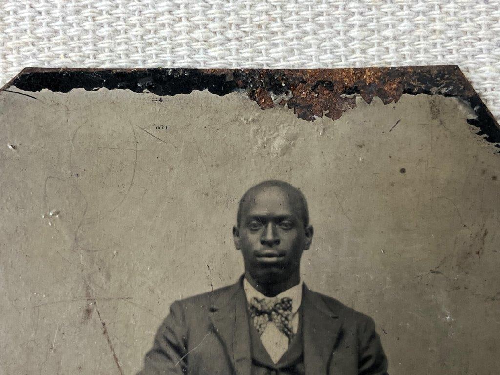 Black Americana Portrait Tintype - 4