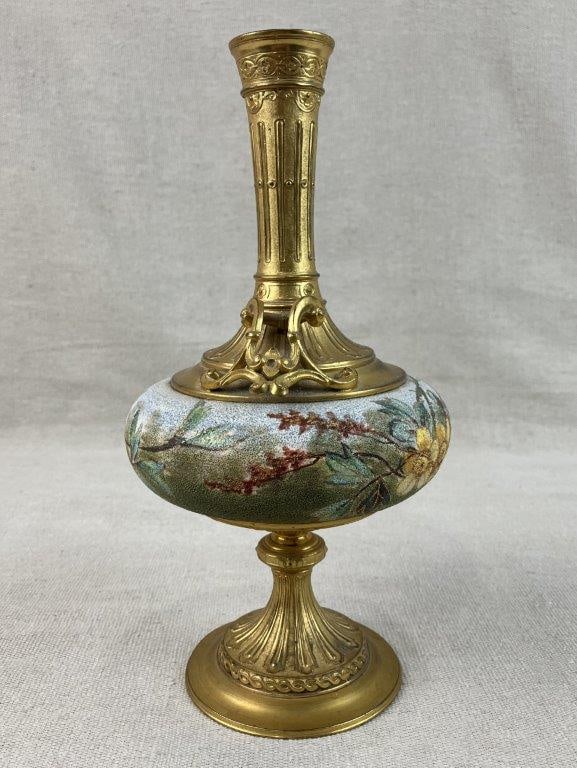 19th Century French Ormolu Vase - 6