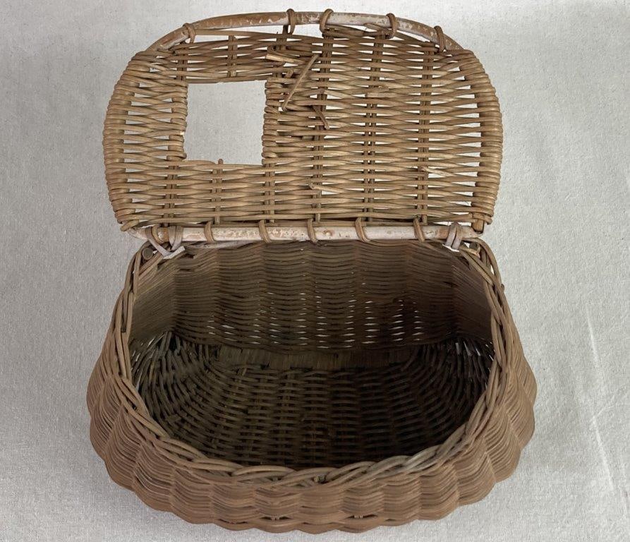 Wicker Creel Basket - 3