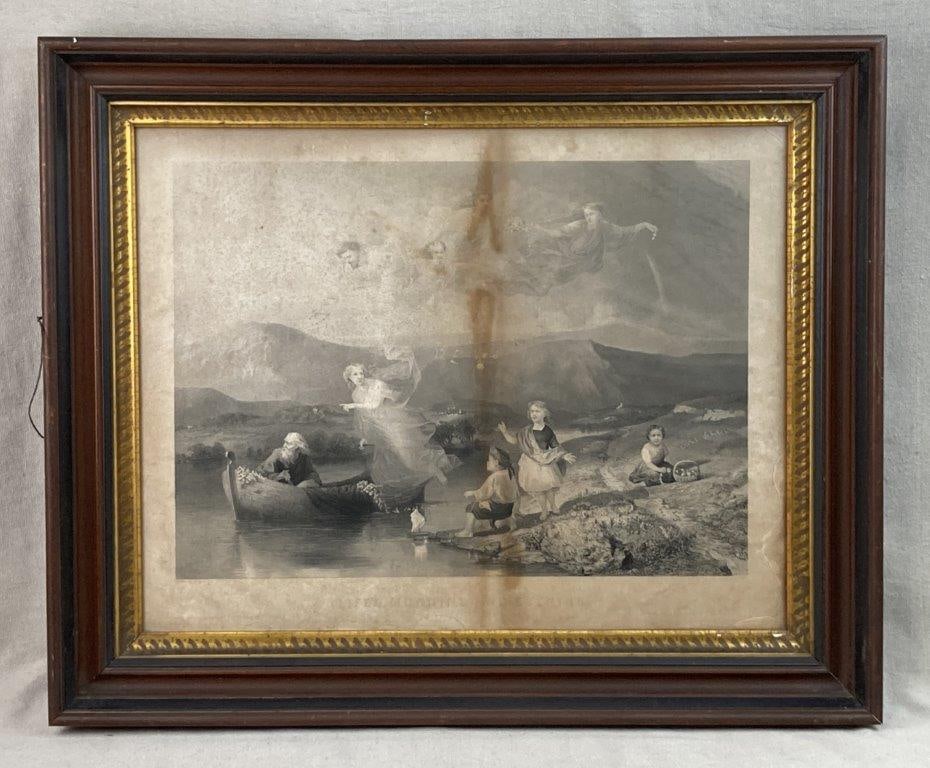 19th Century John Angel James Wilcox â€œLifeâ€™s Morning and Evenin (1 of 8)