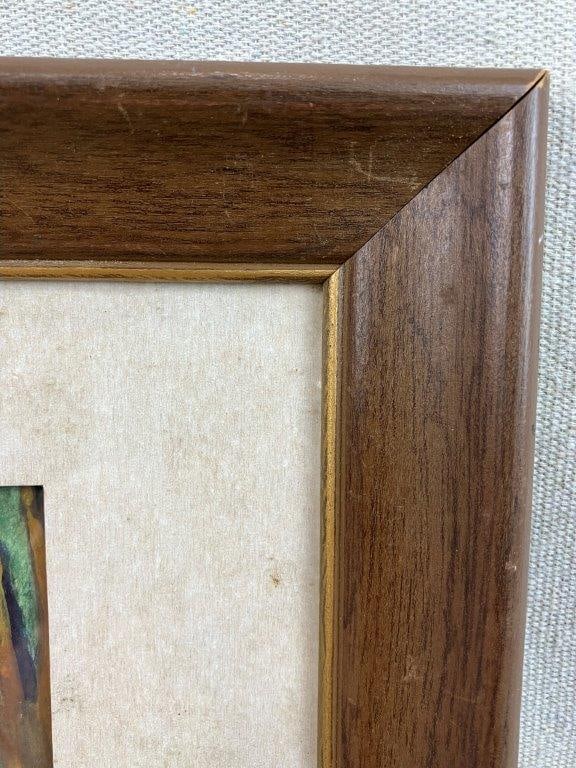 Lib Ferdon Black Americana Church Watercolor Painting - 6