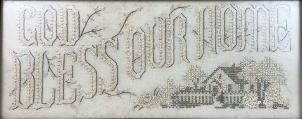 God Bless Our Home Needlepoint - 2