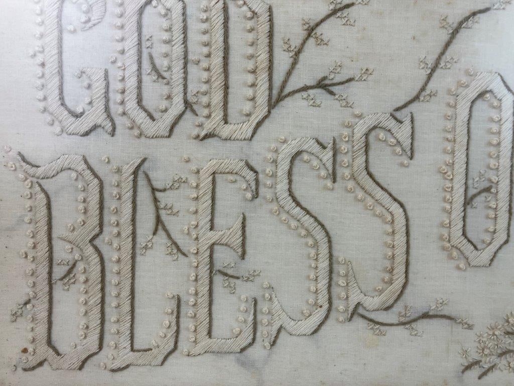 God Bless Our Home Needlepoint - 3