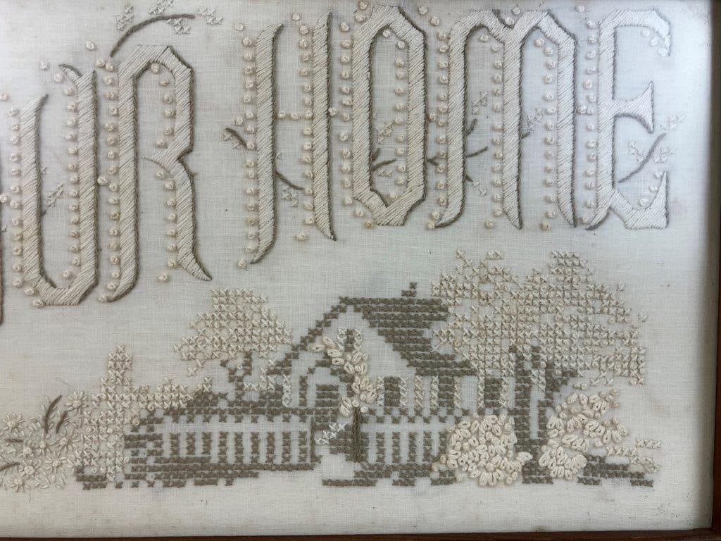 God Bless Our Home Needlepoint - 4