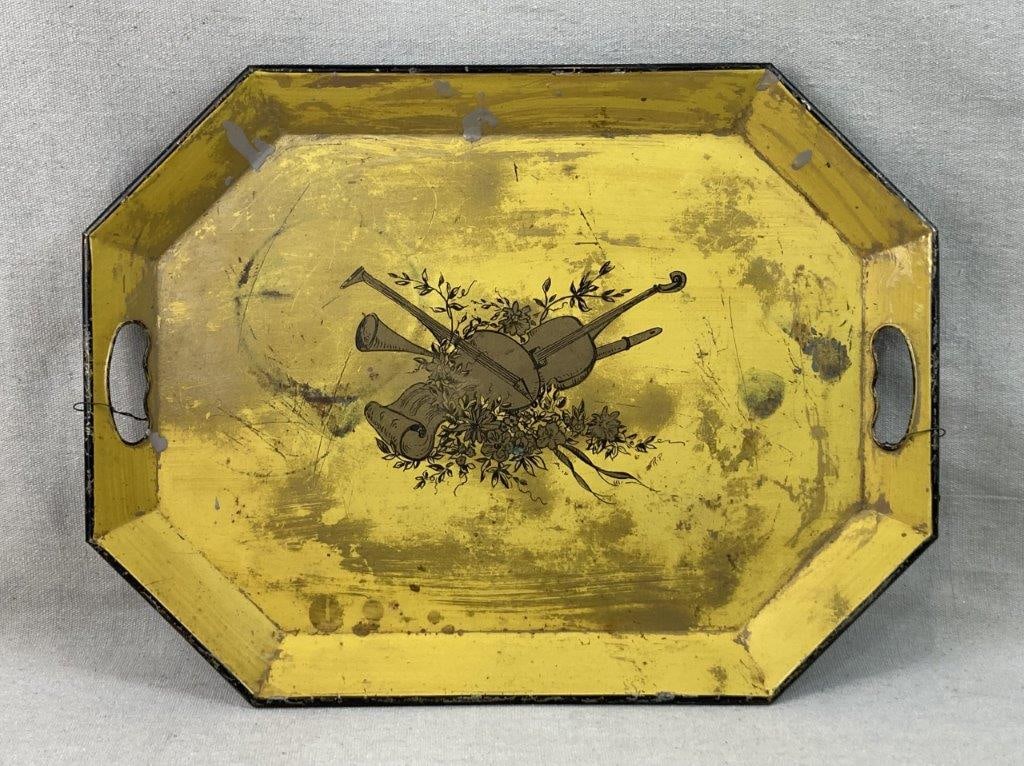 Music Motif Toleware Tray (1 of 4)