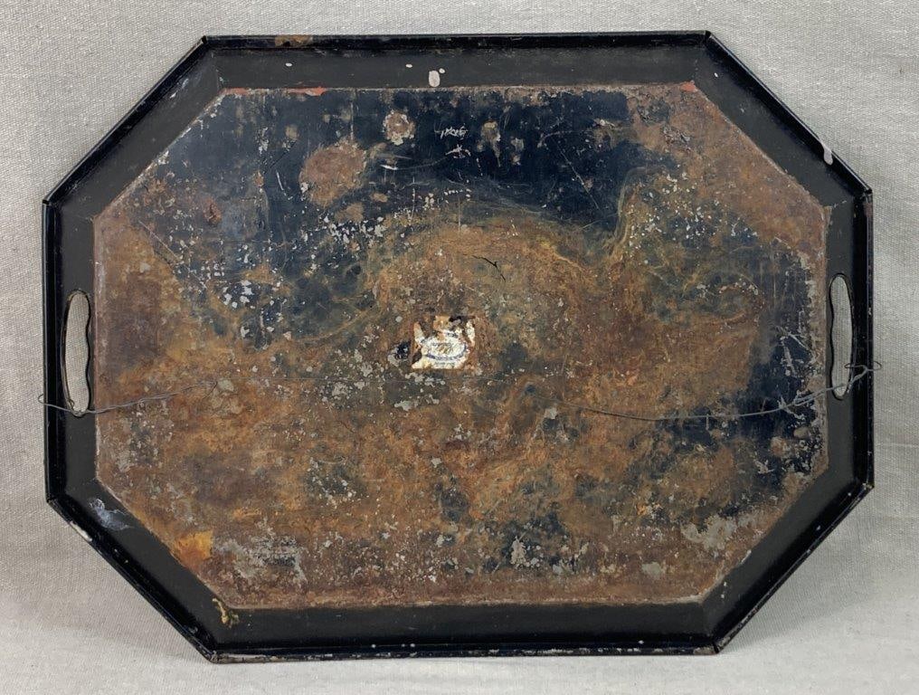 Music Motif Toleware Tray - 4