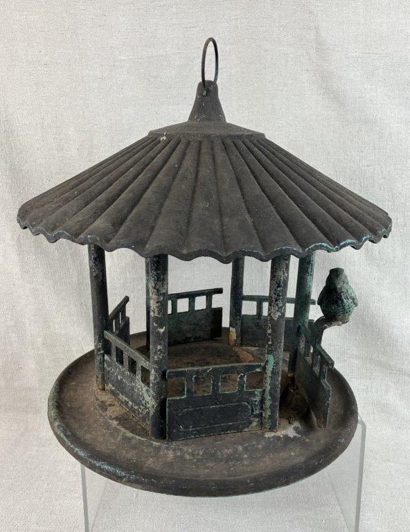 Cast Iron Bird Feeder - 3