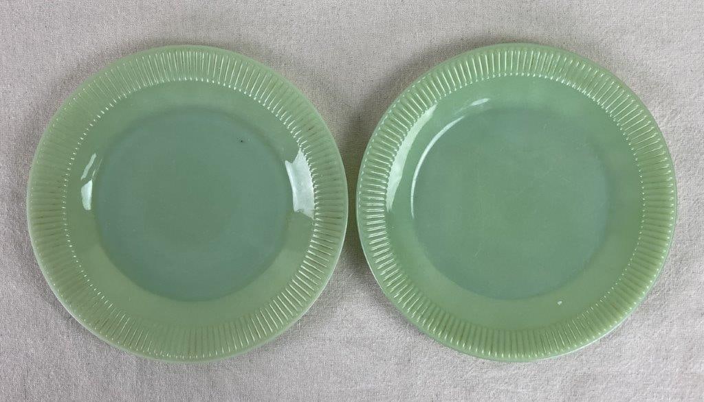 Two Jadeite Plates - 2