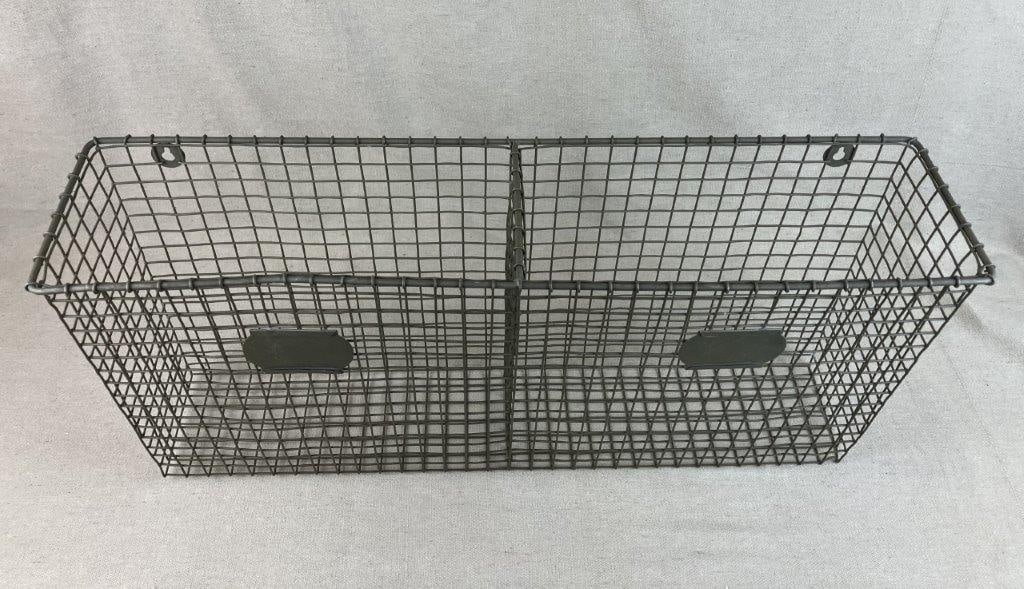 Aluminum Wire Wall Mount Storage Basket - 3