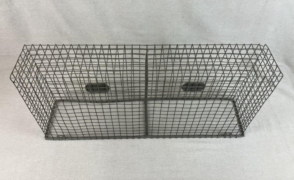 Aluminum Wire Wall Mount Storage Basket - 4