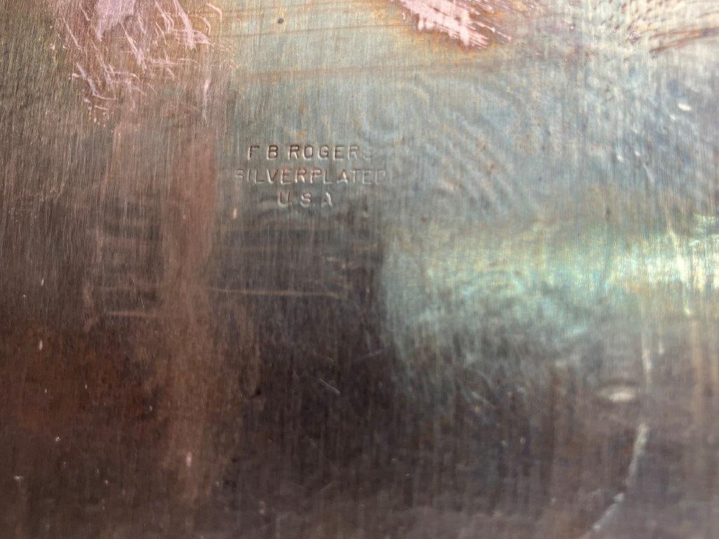 Silverplate Footed Tray - 5