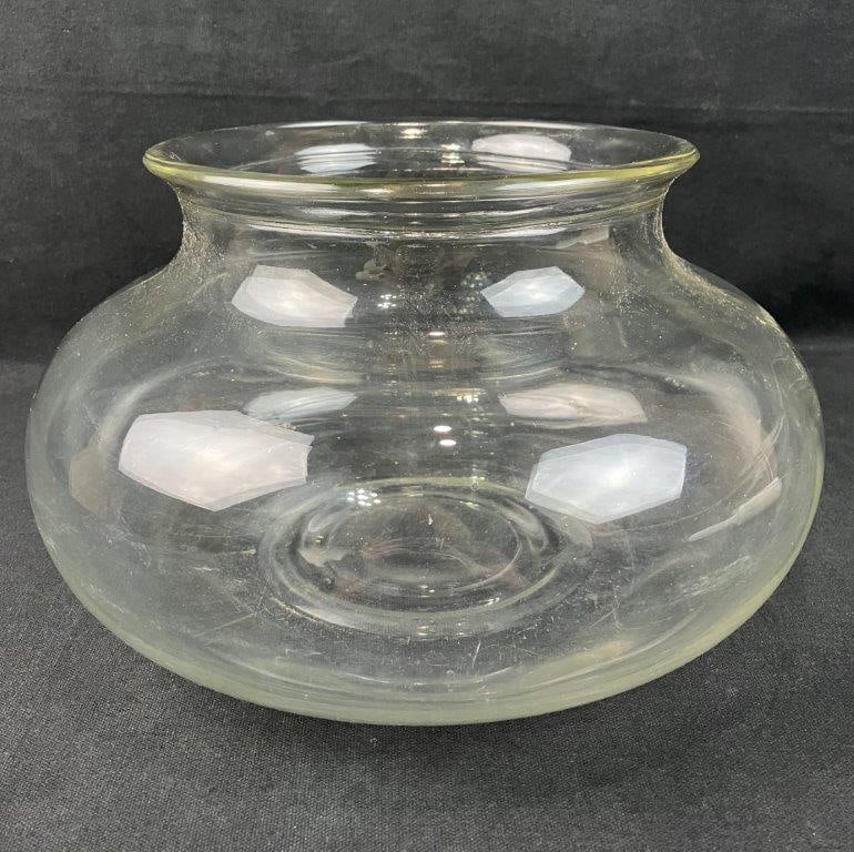 Pressed Glass Fish Bowl - 2